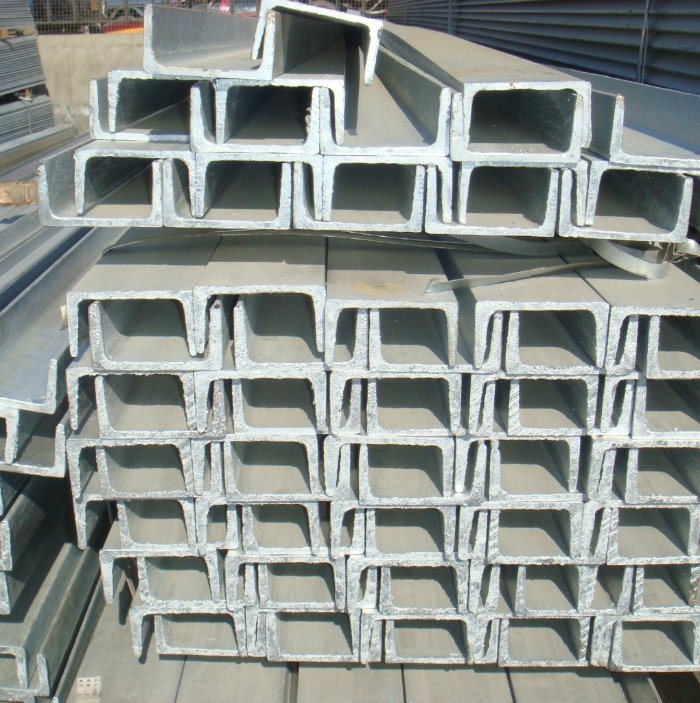 Q235 Q345 Mild Structural Steel U Channel Standard Size