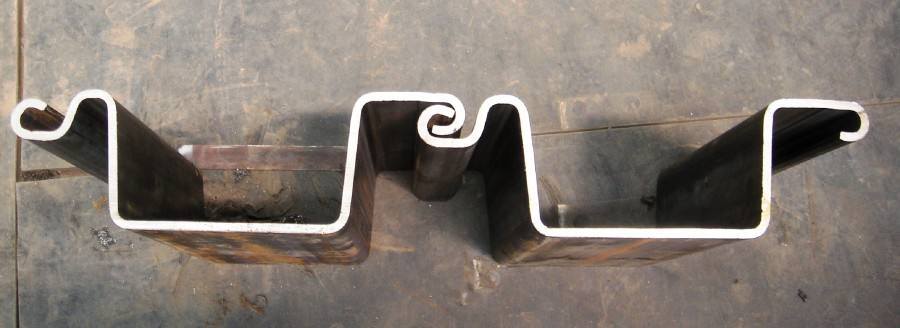 U Type Cold Formed Steel Sheet Pile in Different Shapes and Profiles