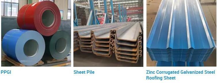 High Quality Hot Rolled U Sheet Piles