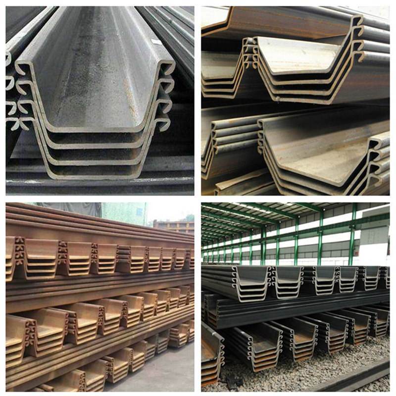 Hot Rolled Sheet Piles Q235 Ss400 ASTM A36 Q345 Steel Sheets