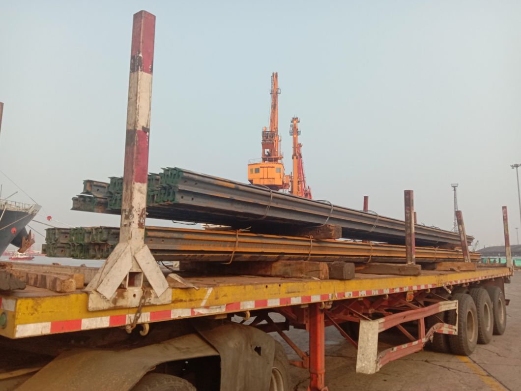 15kg Light Steel Rail Railway with Material Q235B/55q