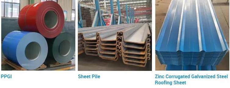 Hot Rolled Steel Flange Plate Sheet Pile