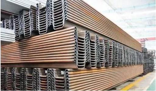 Steel Sheet Pile Used for Retaining Walls