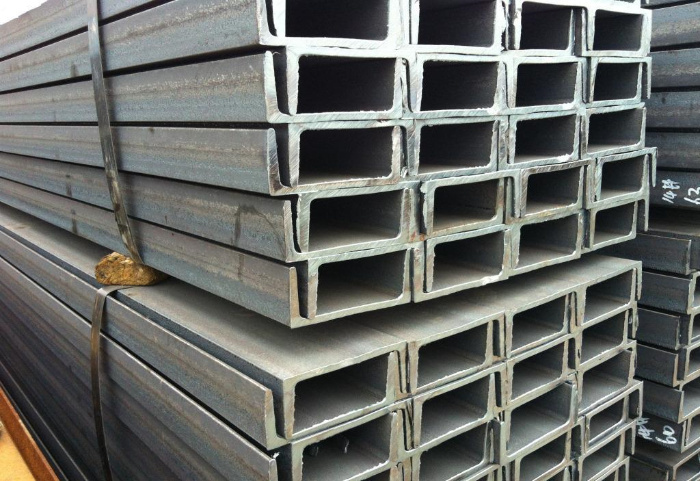 Hot Rolled Ss 400 Steel Section U Steel Channel Size